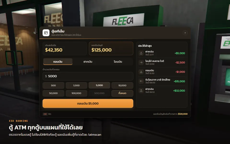 X3D Banking — 2
